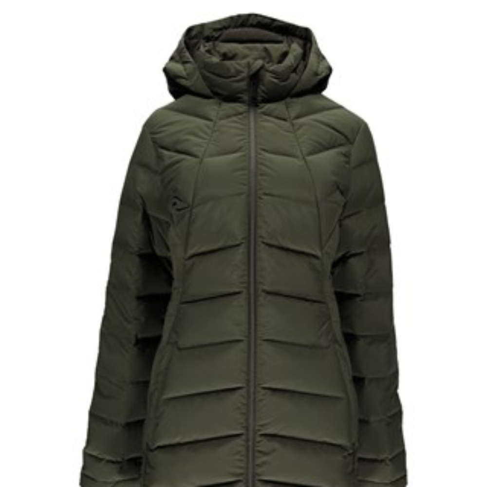Spyder Down Olive Green women's coat (Size XS)